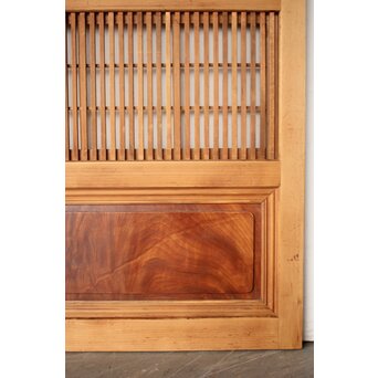 障子枠付 格子戸 4枚1組　L1169 