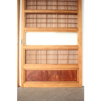 障子枠付 格子戸 4枚1組　L1169 