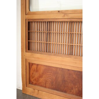 障子枠付 格子戸 4枚1組　L1169 