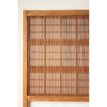 障子枠付 格子戸 4枚1組　L1169 