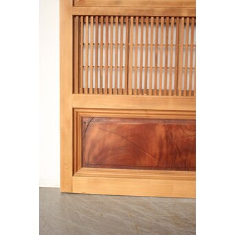 障子枠付 格子戸 4枚1組　L1169 