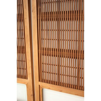 障子枠付 格子戸 4枚1組　L1169 