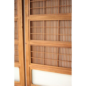 障子枠付 格子戸 4枚1組　L1169 