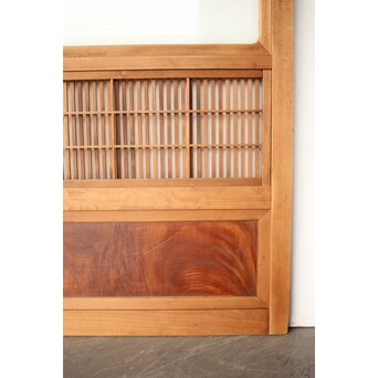 障子枠付 格子戸 4枚1組　L1169 