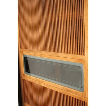 障子枠付 格子戸 4枚1組　L1169 