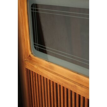 障子枠付 格子戸 4枚1組　L1169 