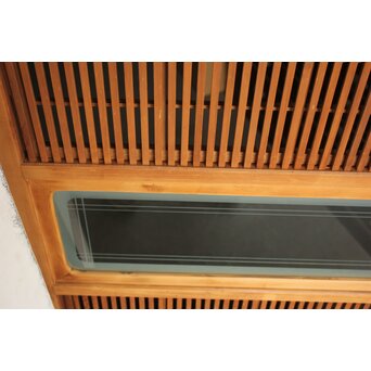 障子枠付 格子戸 4枚1組　L1169 