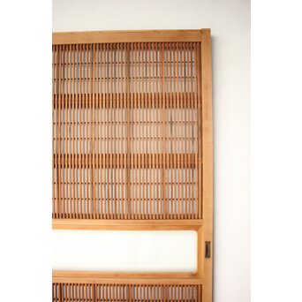 障子枠付 格子戸 4枚1組　L1169 