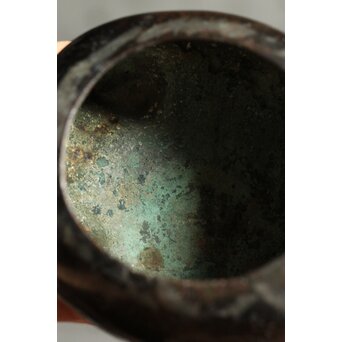 明～清 古銅獅子香炉　M458 