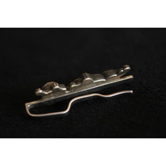 子犬 目貫 タイピン　M461 