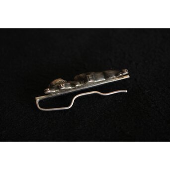 子犬 目貫 タイピン　M461 