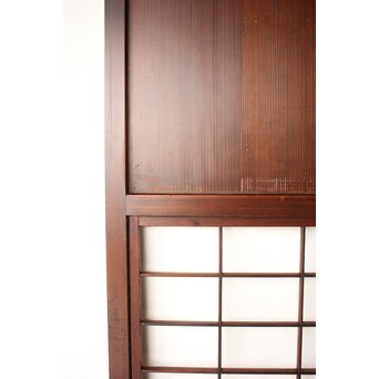 障子枠付 板戸 4枚1組　B1096 