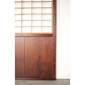 障子枠付 板戸 4枚1組　B1096 