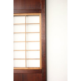 障子枠付 板戸 4枚1組　B1096 