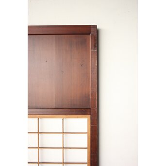 障子枠付 板戸 4枚1組　B1096 