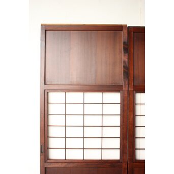 障子枠付 板戸 4枚1組　B1096 