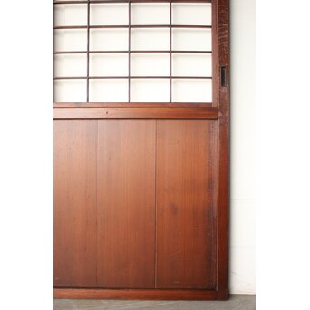 障子枠付 板戸 4枚1組　B1096 