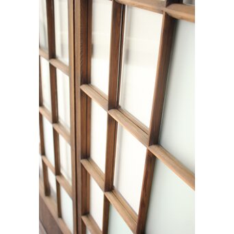 36分割 細分升ガラス戸 x紋 4枚1組　GD0288 
