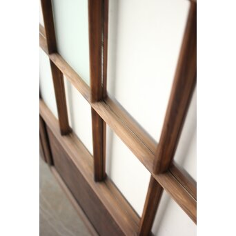 36分割 細分升ガラス戸 x紋 4枚1組　GD0288 