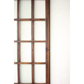 36分割 細分升ガラス戸 x紋 4枚1組　GD0288 