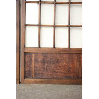 36分割 細分升ガラス戸 x紋 4枚1組　GD0288 