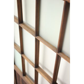 36分割 細分升ガラス戸 x紋 4枚1組　GD0288 