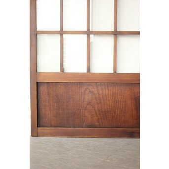 36分割 細分升ガラス戸 x紋 4枚1組　GD0288 