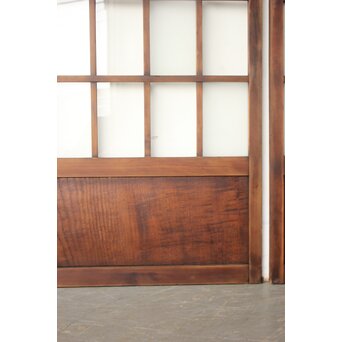 36分割 細分升ガラス戸 x紋 4枚1組　GD0288 