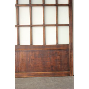 36分割 細分升ガラス戸 x紋 4枚1組　GD0288 