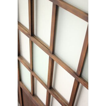 36分割 細分升ガラス戸 x紋 4枚1組　GD0288 