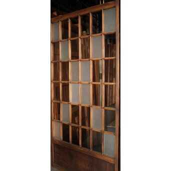 36分割 細分升ガラス戸 x紋 4枚1組　GD0288 