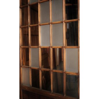 36分割 細分升ガラス戸 x紋 4枚1組　GD0288 