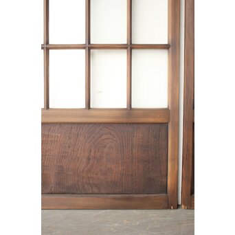 36分割 細分升ガラス戸 x紋 4枚1組　GD0288 