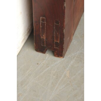 総欅 幅広格子蔵戸　W0204 