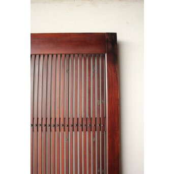 総欅 幅広格子蔵戸　W0204 