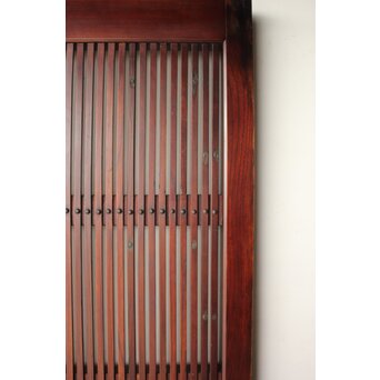 総欅 幅広格子蔵戸　W0204 