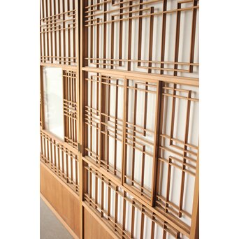 腰板桐 雪見障子戸 2枚1組　F280 