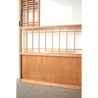腰板桐 雪見障子戸 2枚1組　F280 