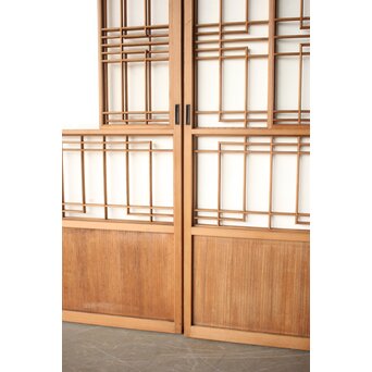 腰板桐 雪見障子戸 2枚1組　F280 