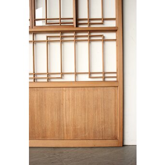 腰板桐 雪見障子戸 2枚1組　F280 