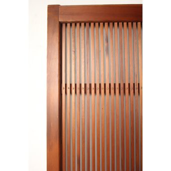 くもりガラス 細身格子戸 4枚1組　L1172 