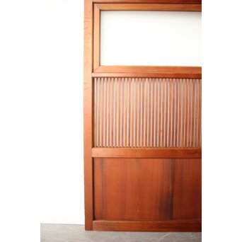 くもりガラス 細身格子戸 4枚1組　L1172 