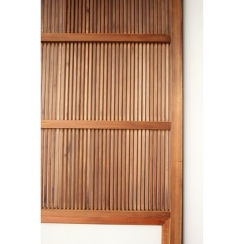 くもりガラス 細身格子戸 4枚1組　L1172 