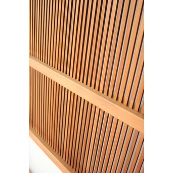 くもりガラス 細身格子戸 4枚1組　L1172 