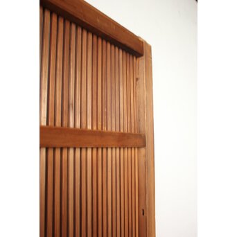 くもりガラス 細身格子戸 4枚1組　L1172 