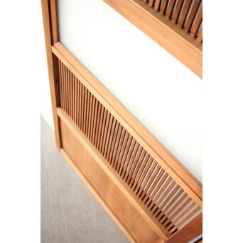 くもりガラス 細身格子戸 4枚1組　L1172 