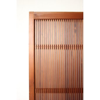 くもりガラス 細身格子戸 4枚1組　L1172 