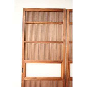 くもりガラス 細身格子戸 4枚1組　L1172 