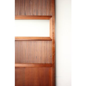 くもりガラス 細身格子戸 4枚1組　L1172 