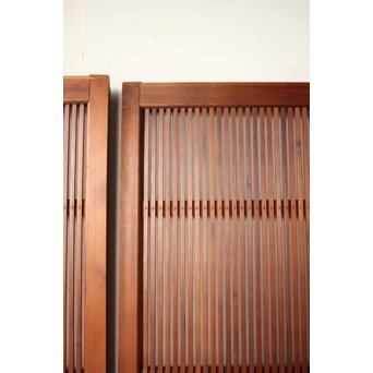 くもりガラス 細身格子戸 4枚1組　L1172 